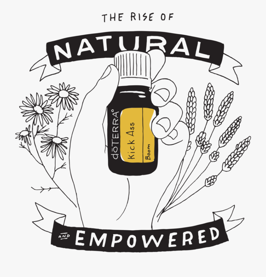 Doterra Illustration, Transparent Clipart