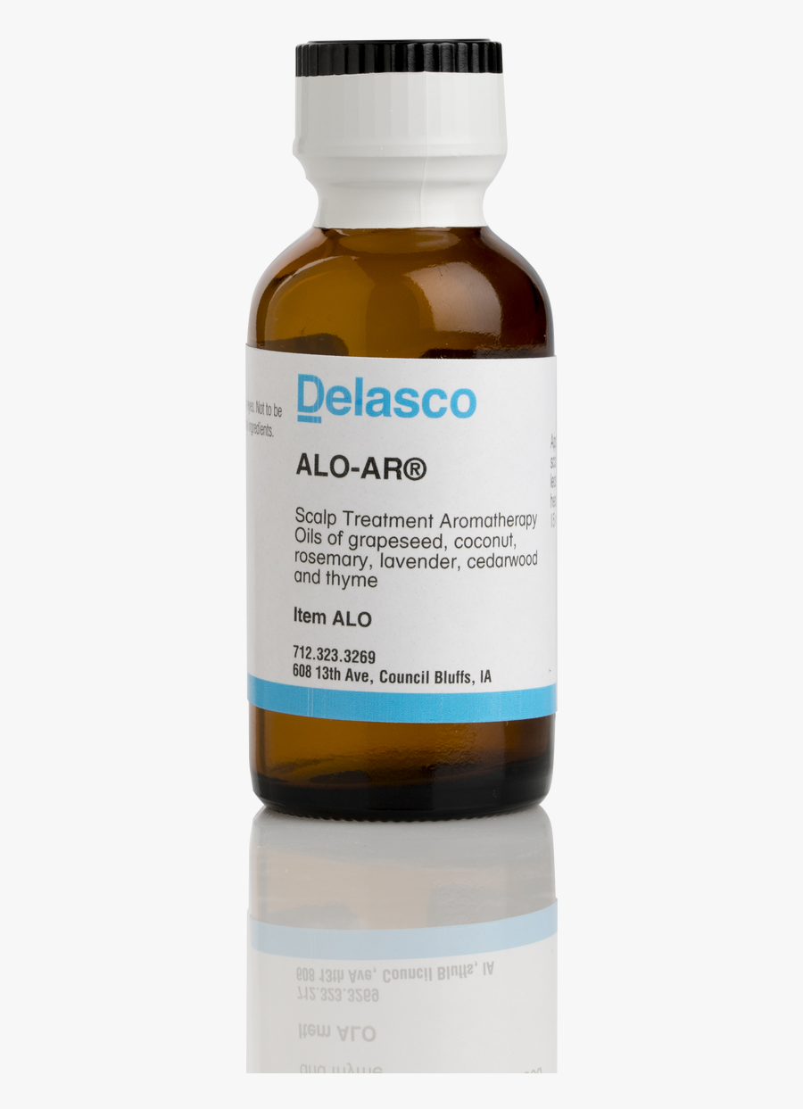 Alo-ar Essential Oil Scalp Treatment, 1 Oz - Glass Bottle, Transparent Clipart