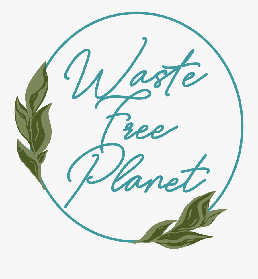 Waste Free Planet - Calligraphy, Transparent Clipart