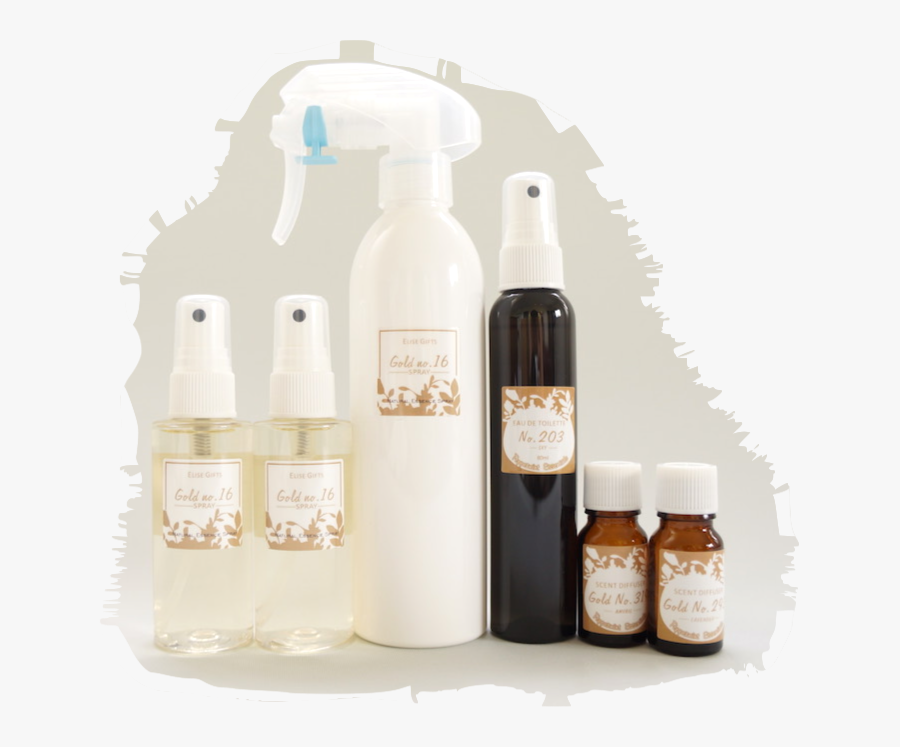 Essential Oil Pure Rosemary, Tea Tree, Lavender, Lemongrass - Glass Bottle, Transparent Clipart