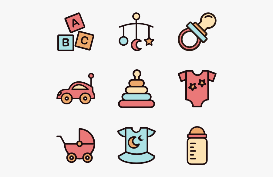 Crib Drawing Vector - Autumn Icons, Transparent Clipart