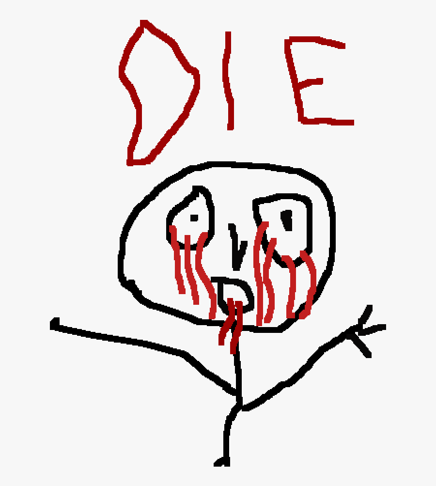 Every Horror Movie Were The Child Is Trying To Kill - Drawing, Transparent Clipart