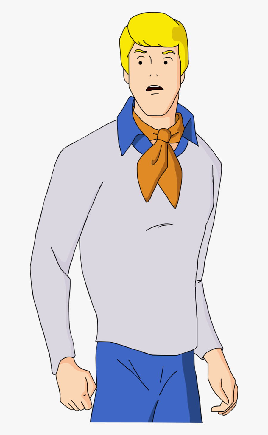 Cartoon Fred Scooby Doo  Free Transparent Clipart 