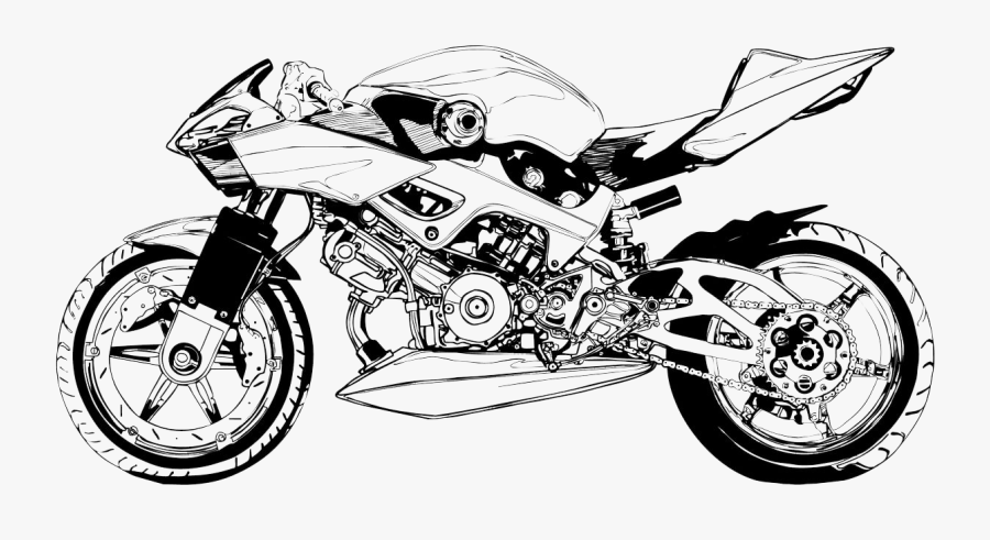 Motorcycle Helmet Scooter Clip Art - Motorcycle Vector, Transparent Clipart