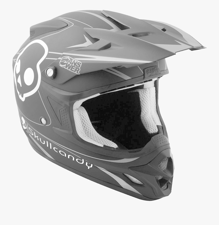 Transparent Motorcycle Helmet Png - Answer Skullcandy Helmet, Transparent Clipart
