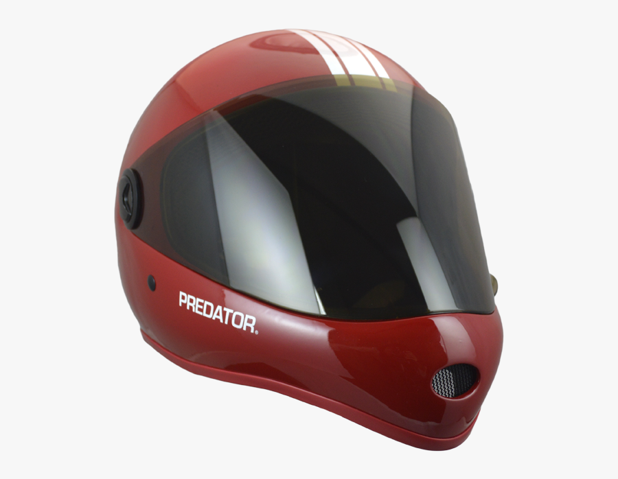 Transparent Motorcycle Helmet Clipart - Predator Helmet Full Face, Transparent Clipart