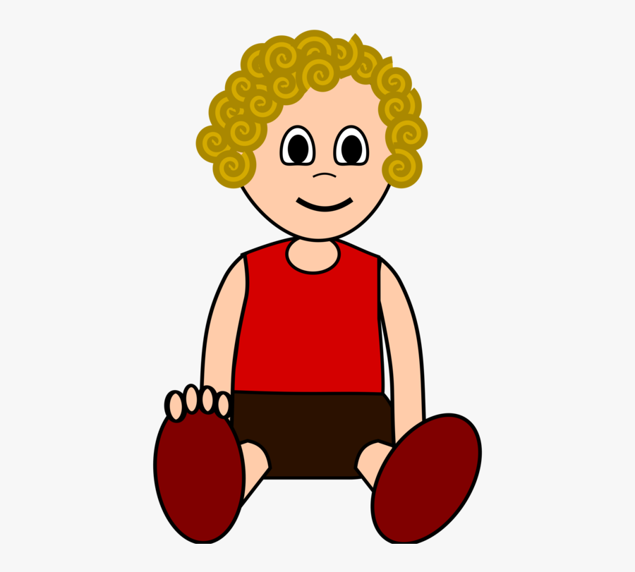 Transparent Sitting Baby Clipart - Kid Sitting Clipart, Transparent Clipart