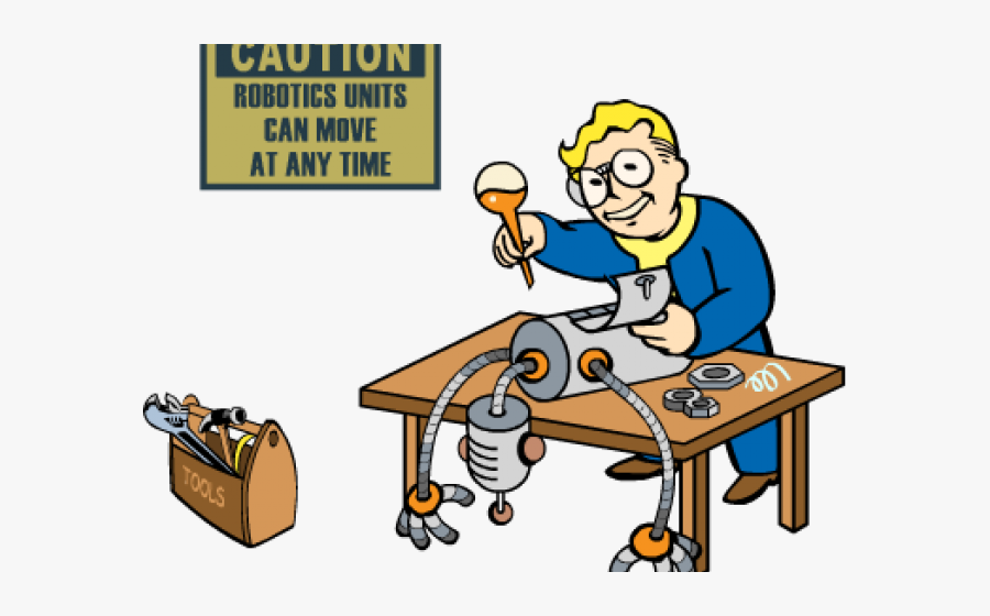 Fallout Clipart Perk Art - Fallout 4 Perk Robotics Expert, Transparent Clipart
