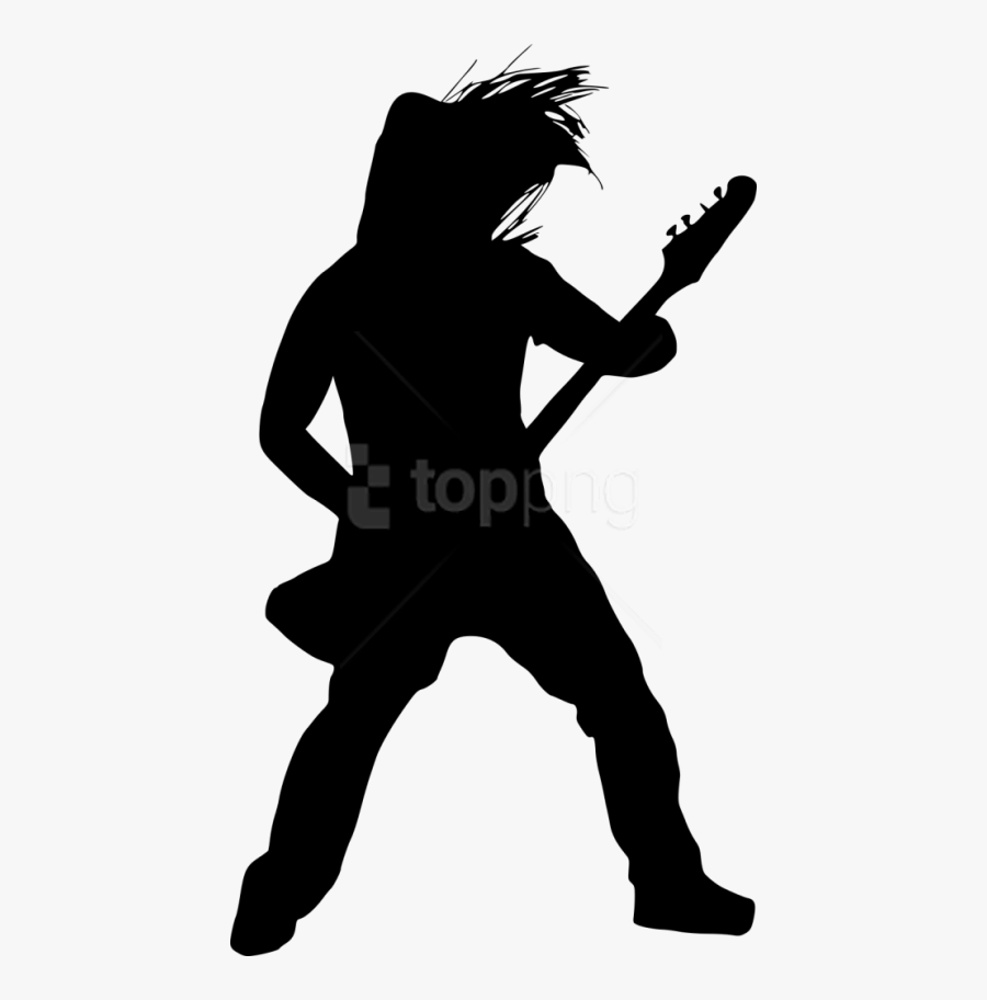 Guitar Player Png - Playing Electric Guitar Png, Transparent Clipart