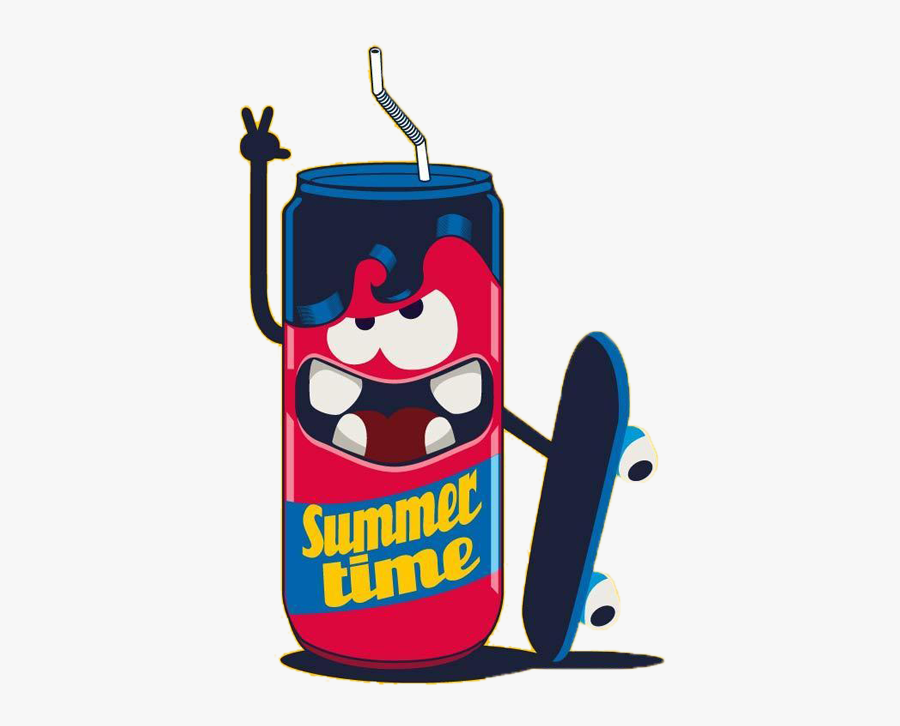 Clip Art Soft Drink Energy Beer - Drink Can, Transparent Clipart