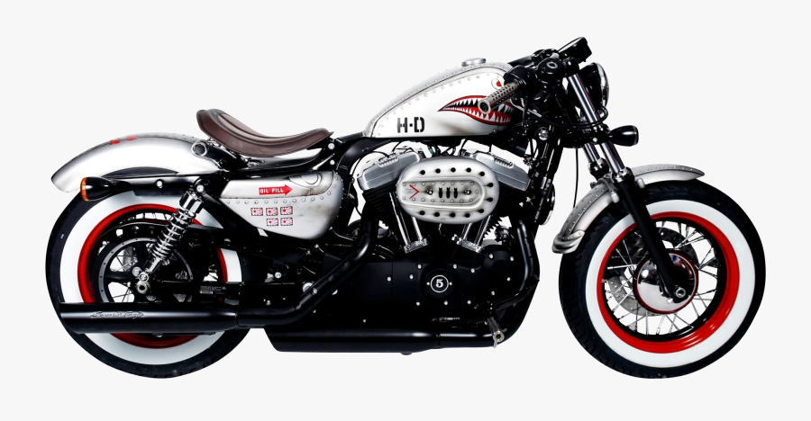 Harley Davidson Motorcycle Bike Png Transparent Image - Harley Davidson Bike Png, Transparent Clipart