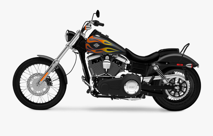 Harley Davidson Motorcycle Png - 2015 Wide Glide, Transparent Clipart
