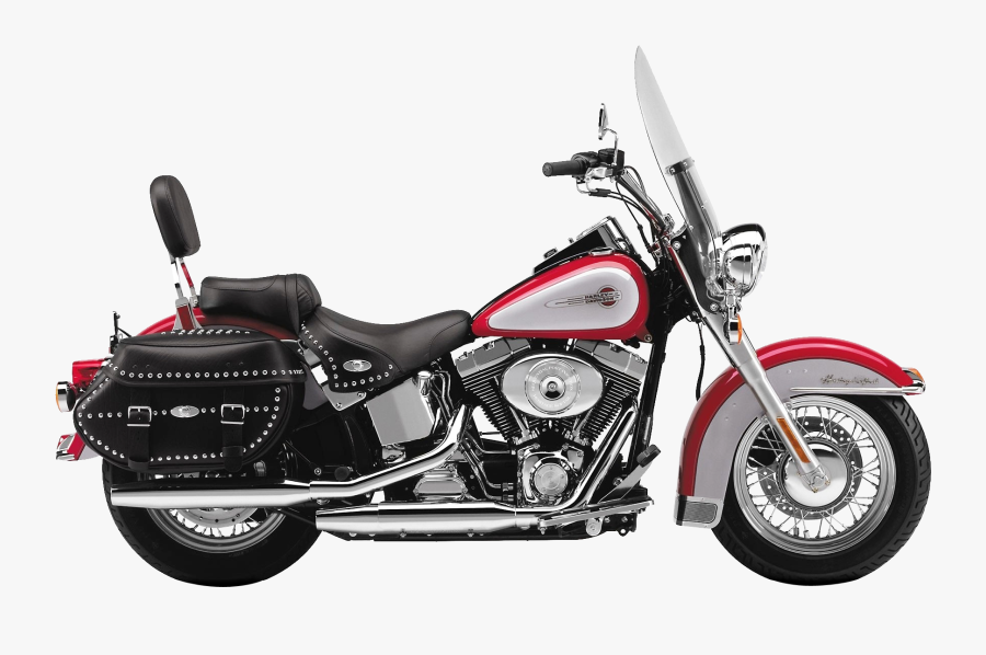 Red Harley Davidson Bike - Harley Davidson Bike Png Hd, Transparent Clipart