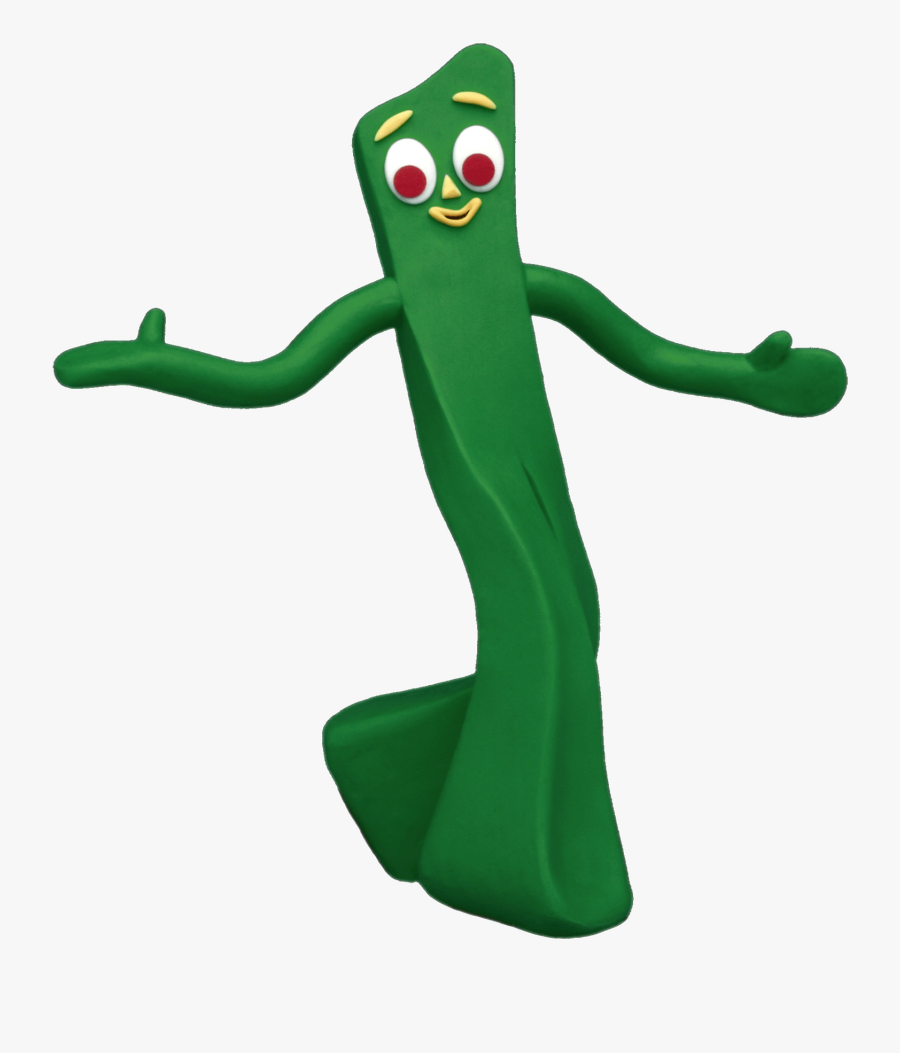 Gumby Walking - Gumby Characters , Free Transparent Clipart - ClipartKey