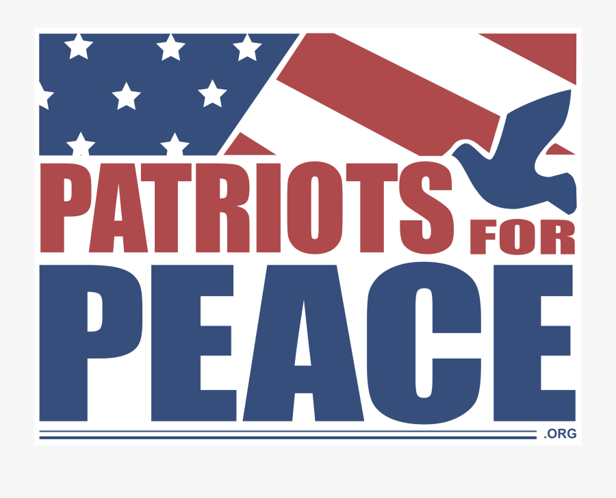 Patriots For Peace Logo Png Transparent & Svg Vector - Flag Of The United States, Transparent Clipart