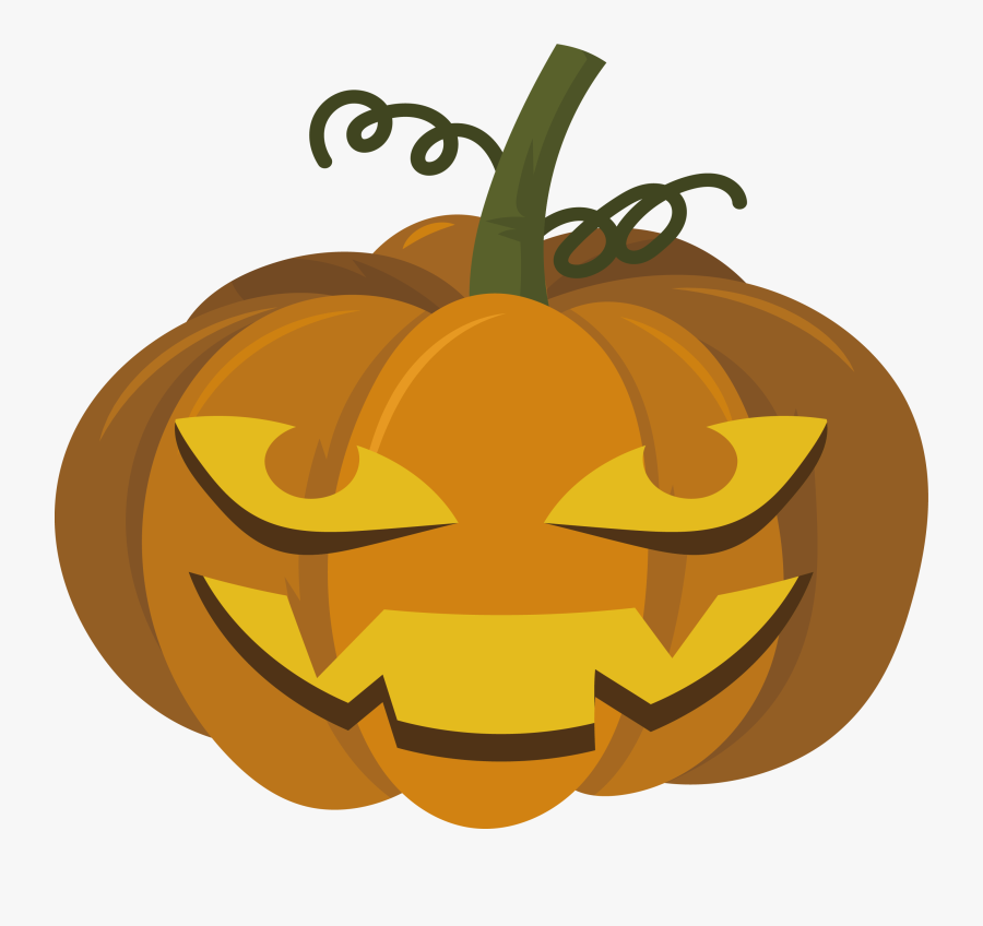 Calabaza Jack O Lantern Pumpkin Winter Squash - Jack-o'-lantern, Transparent Clipart