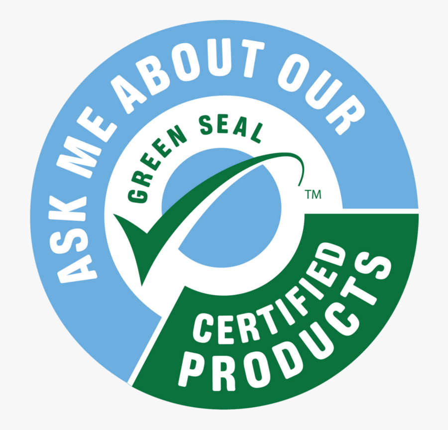 Love My Clean House - Green Seal Certified, Transparent Clipart