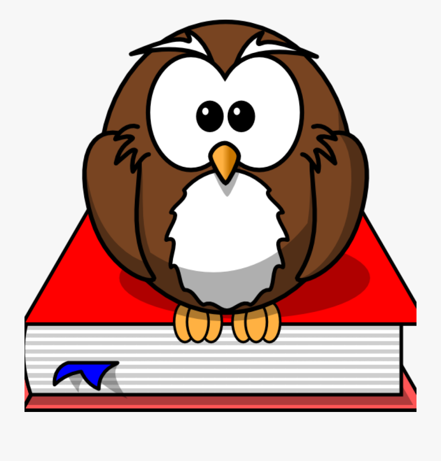 Owl Clipart Football - Smart Cartoon Owl, Transparent Clipart