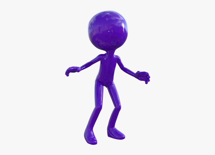 Careful, Watch Out, Attention, Caution, Purple Man, - Purple Attention, Transparent Clipart