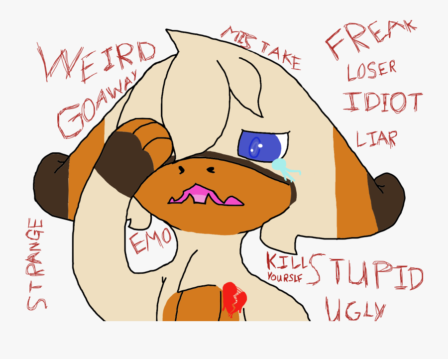 Frames Illustrations Hd Images - Bullying Emo Drawings, Transparent Clipart