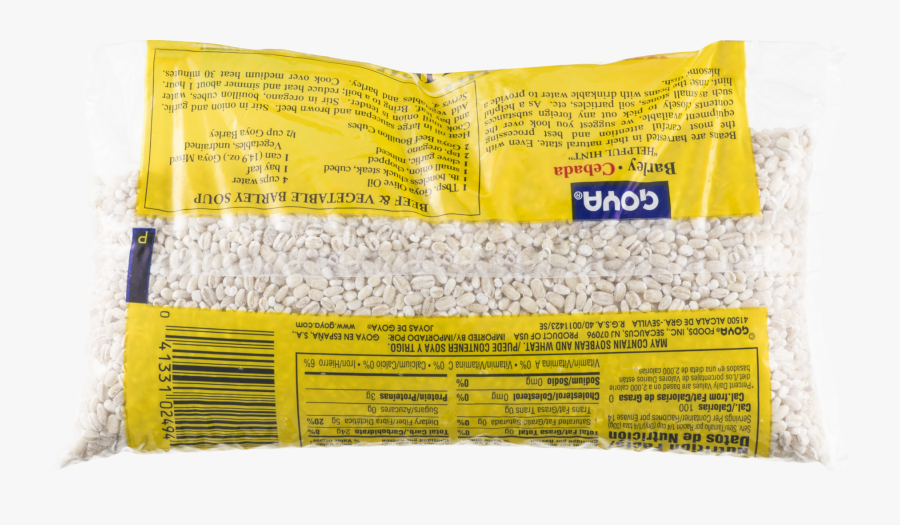 Goya Yellow Split Peas - Whole Grain, Transparent Clipart
