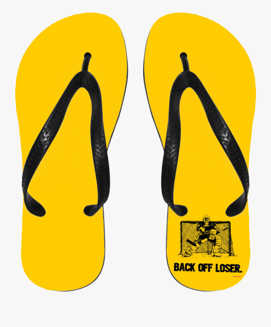 Back Off Loser - Flip-flops, Transparent Clipart