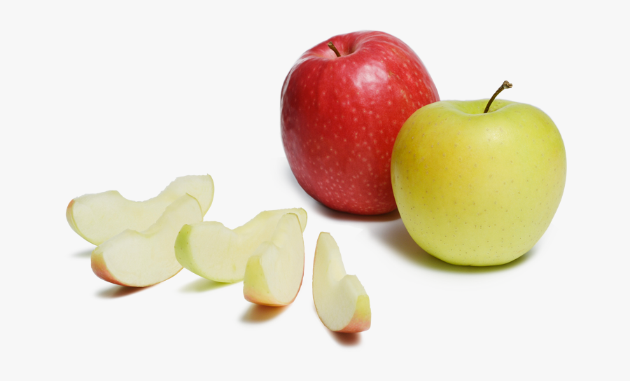 Apple Fresh Cut, Transparent Clipart