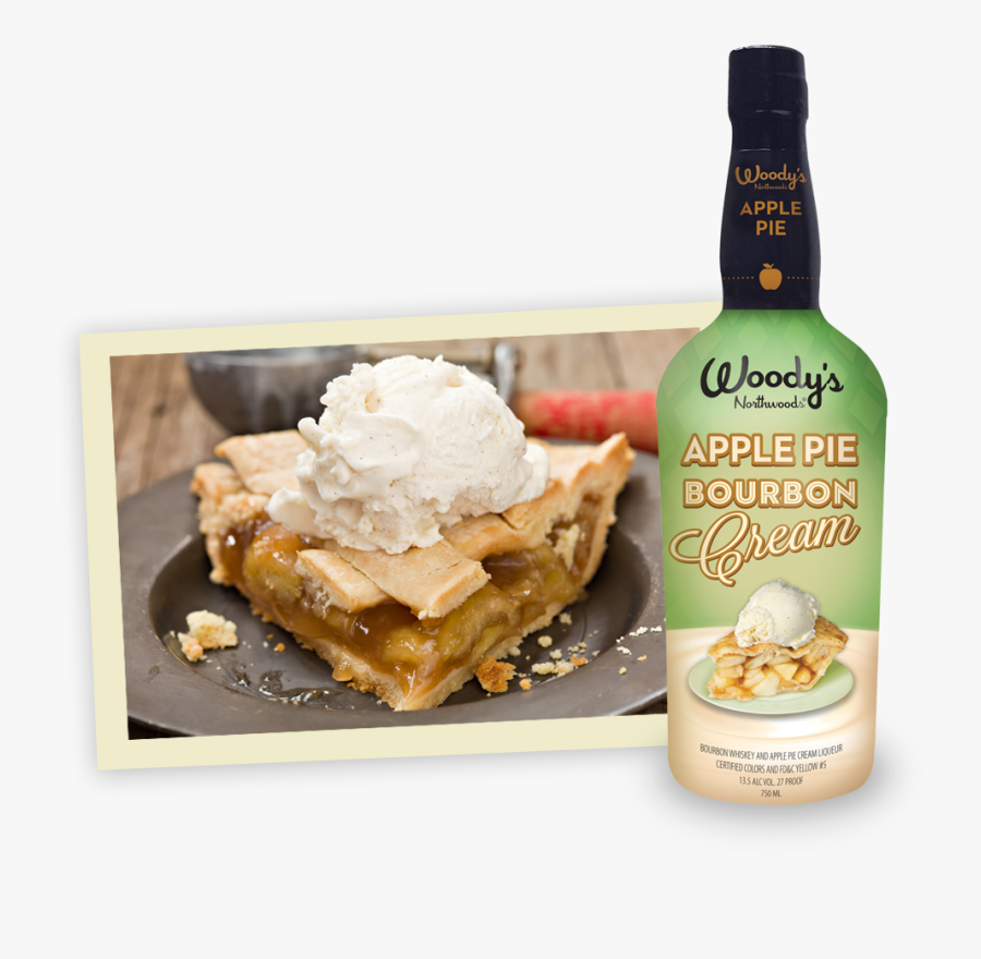 Woody's Apple Pie Bourbon Cream, Transparent Clipart