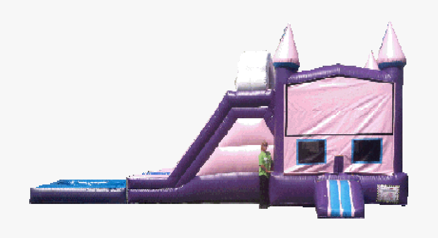 Princess Bounce House Gainesville - Big Purple Dino Giant Bounce House, Transparent Clipart