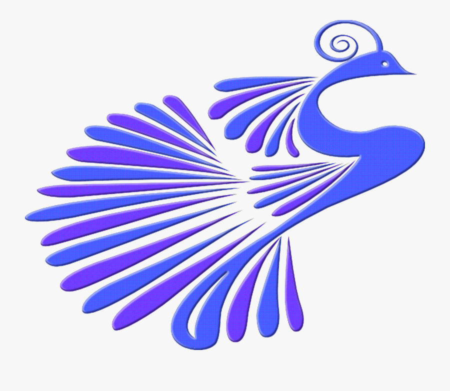 Transparent Peacock Png Images - Peacock Silhouette, Transparent Clipart