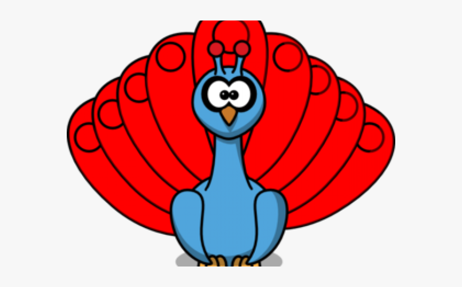Peacock Clipart Embroidery - Colorful Peacock Clipart, Transparent Clipart