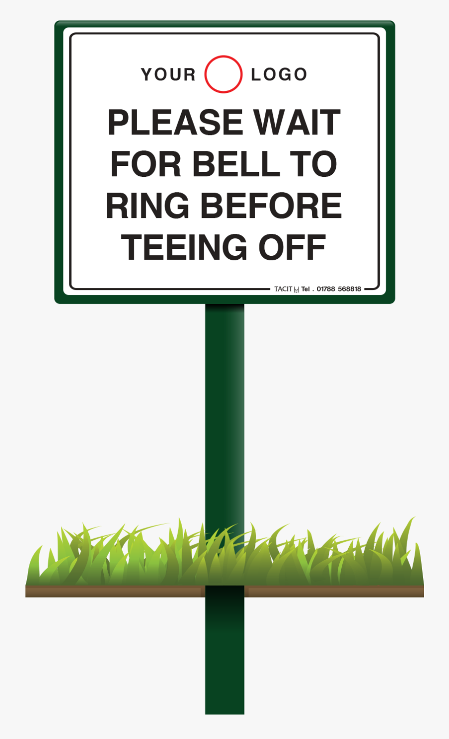 12 - Repair Divots Golf Sign, Transparent Clipart