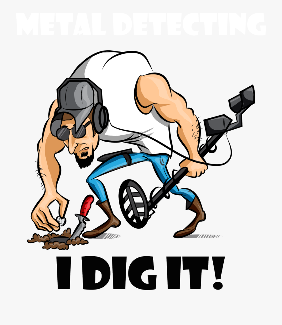 Metal Detecting Logo For T-shirts Clipart , Png Download - Metal Detecting T Shirt Designs, Transparent Clipart