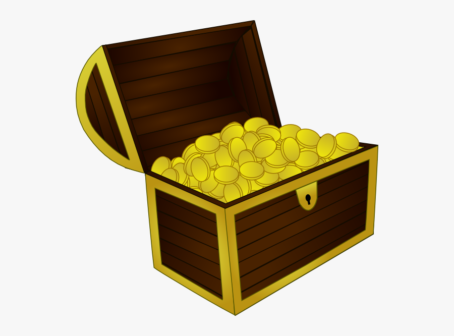 Small Treasure Chest Clipart - Treasure Chest Clipart, Transparent Clipart