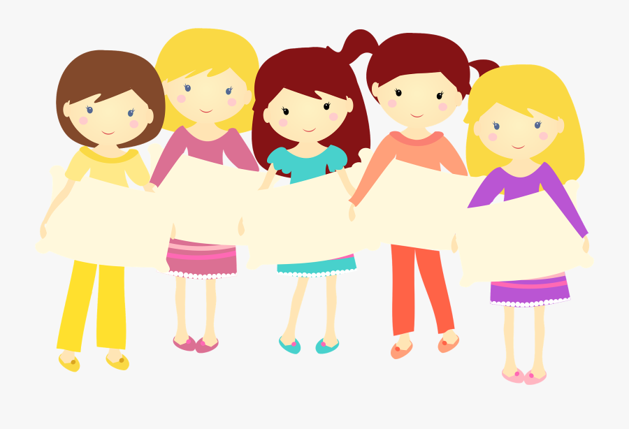 Pyjamas Party Clipart, Transparent Clipart