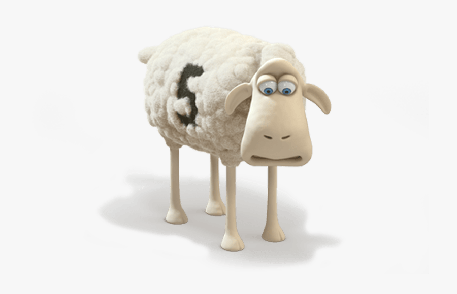 The Sensitive One - Sheep, Transparent Clipart