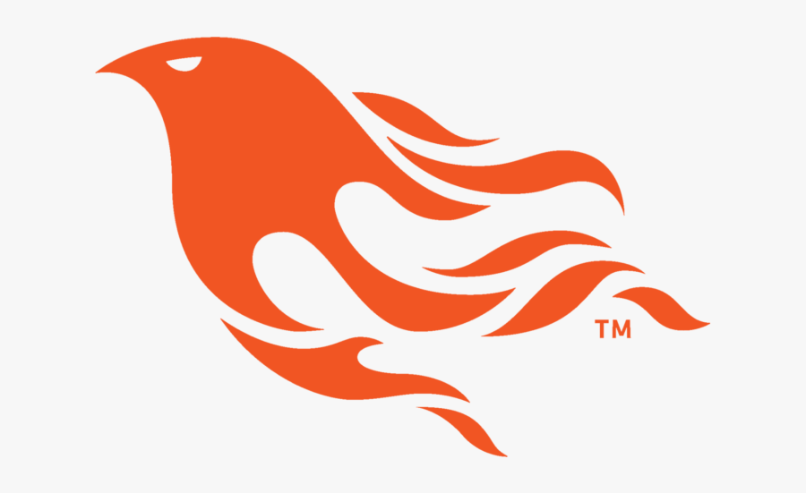 The Phoenix Framework Logo, An Orange Firebird - Phoenix Elixir, Transparent Clipart