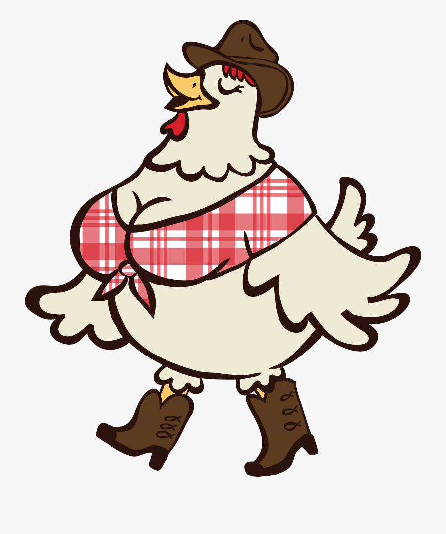 A Dolly Parton - Cartoon Hen Fat Png, Transparent Clipart