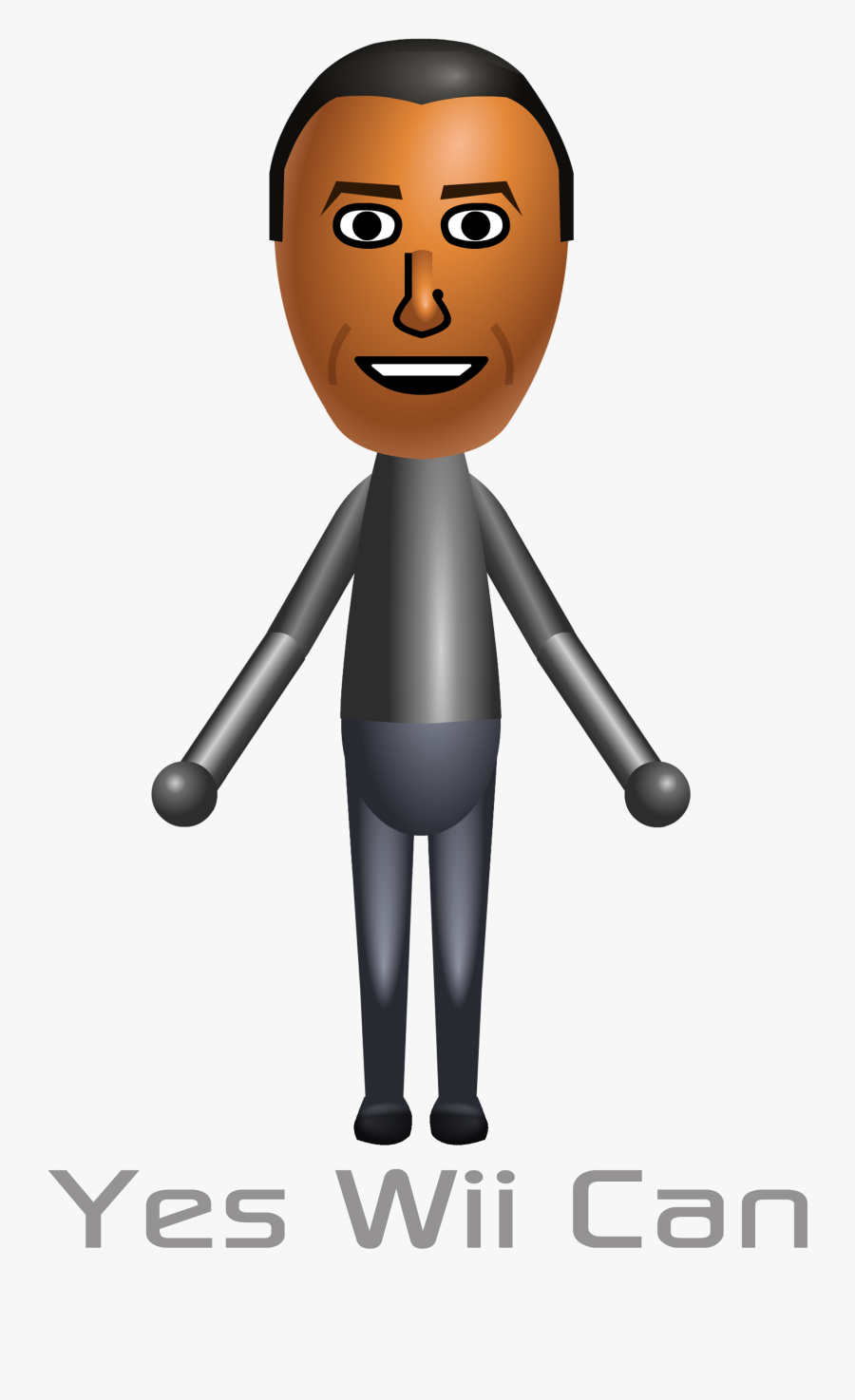 Barack Obama In Wii Sport, Transparent Clipart