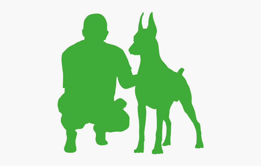Policeman Clipart K9 Dog - Dobermann, Transparent Clipart