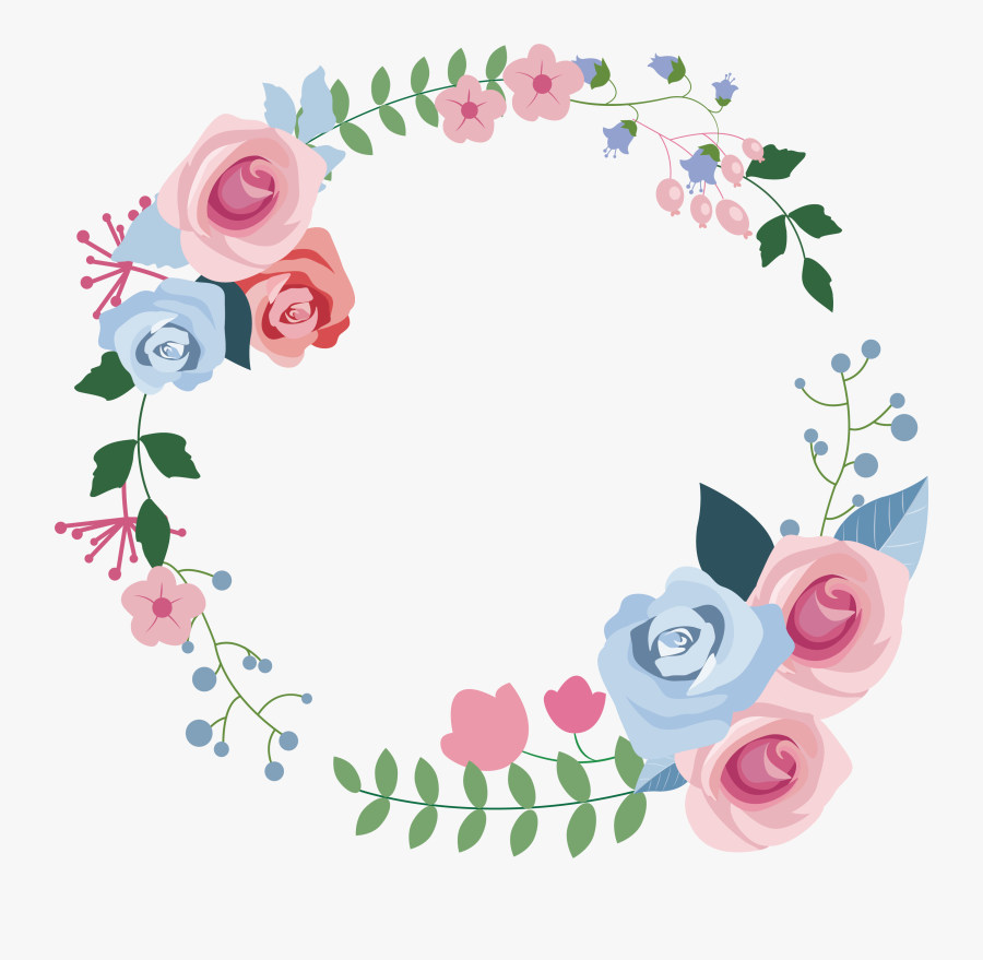 Vine Icon Png - Flower Frame Icon Png, Transparent Clipart