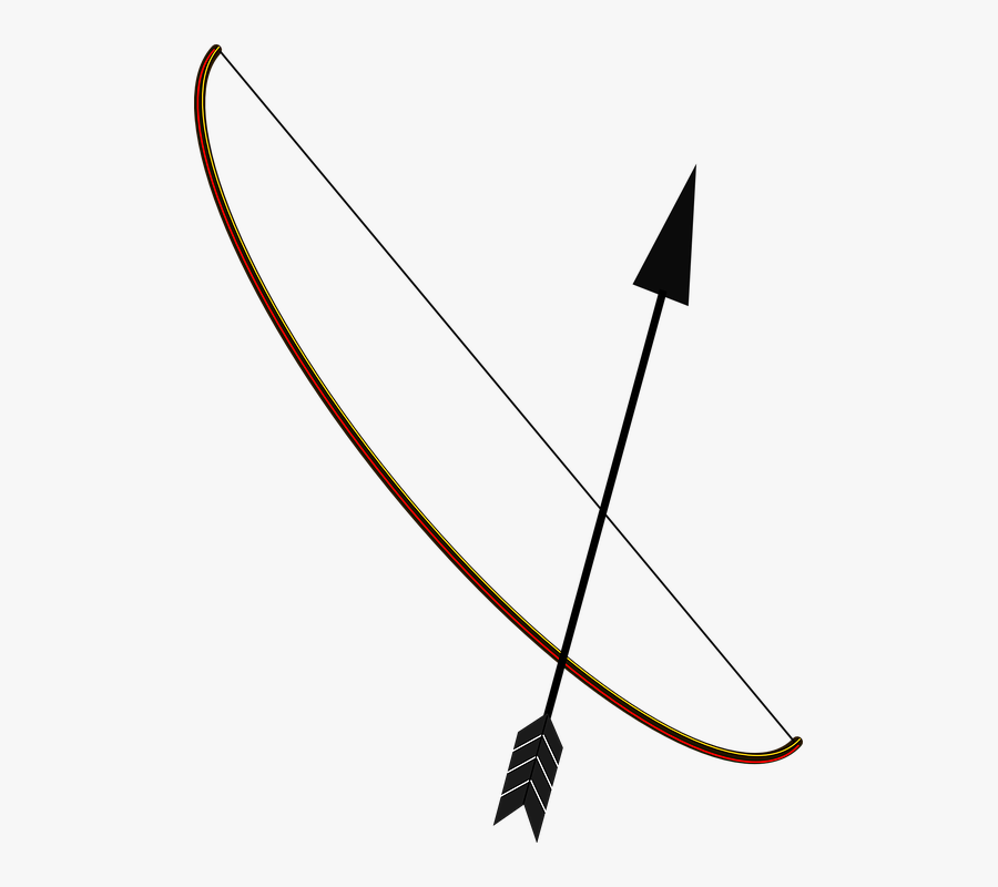 Bow And Arrow Png, Transparent Clipart
