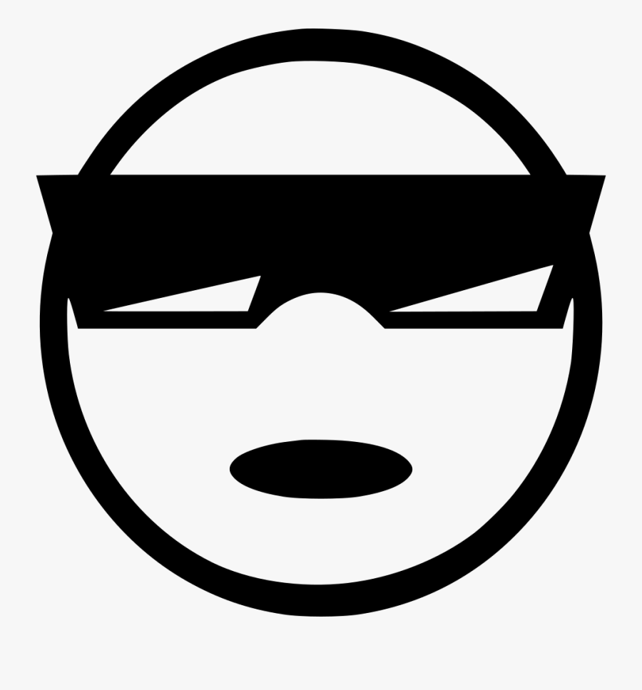 Cool Man Emotion Smiley - Portable Network Graphics, Transparent Clipart