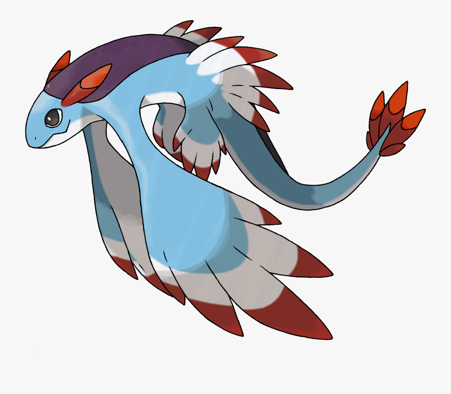 I Think This Guy Looks Really Cool - Fan Made Dragon Type Pokemon, Transparent Clipart