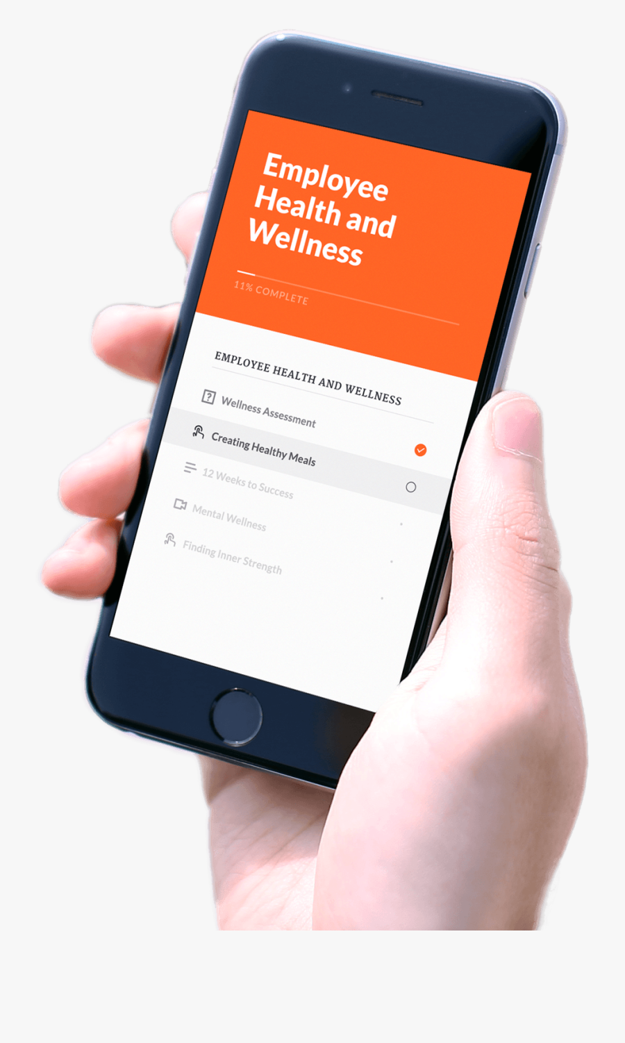 Handheld Phone - Articulate Rise 360, Transparent Clipart