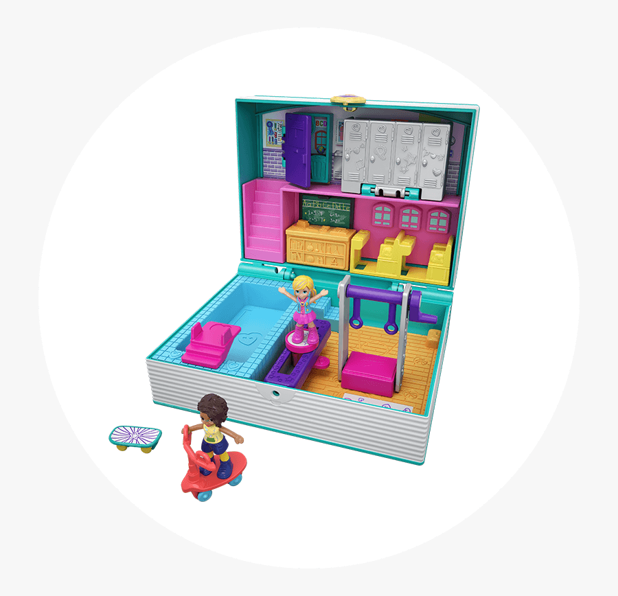Polly Pocket Middle School, Transparent Clipart