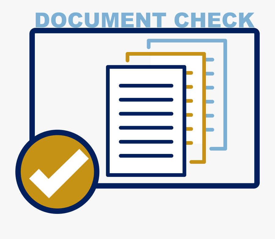 Document Check Logo - Penndot Real Id Document Check, Transparent Clipart