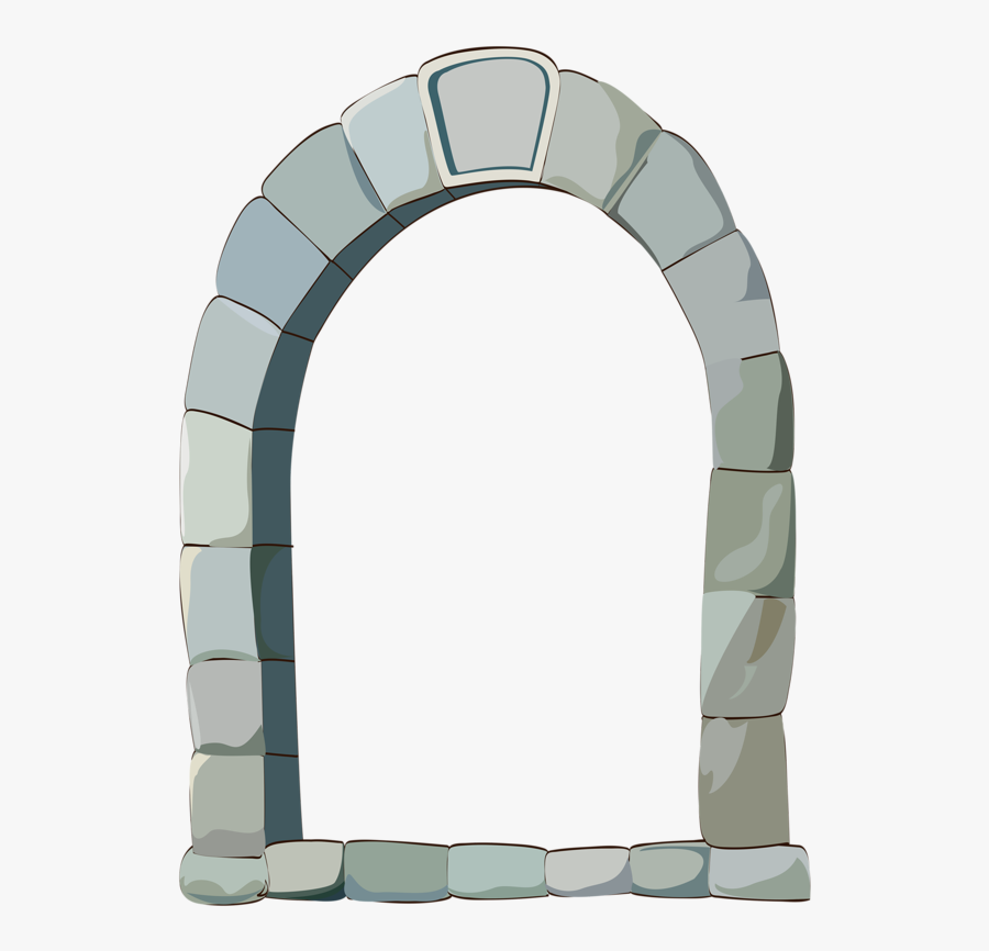Castle Clipart Borders - Arch, Transparent Clipart