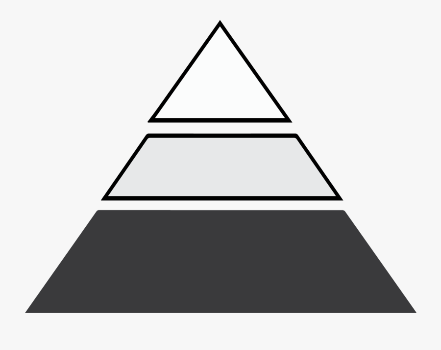 Bottom Of The Pyramid Sustainable Sanitation Inclusive - Bottom Of Pyramid Icon, Transparent Clipart