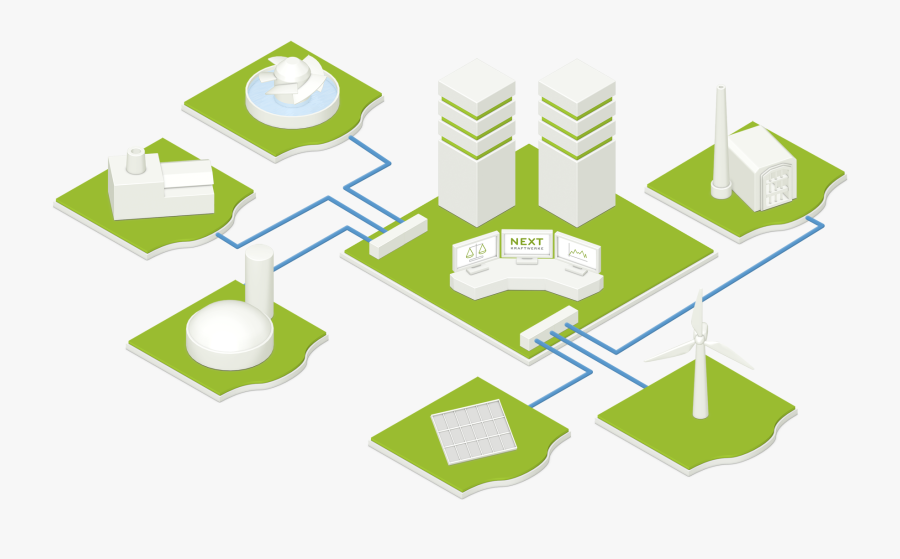 Virtual Power Plant Png, Transparent Clipart